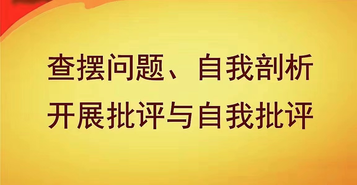 批评与自我批评会议